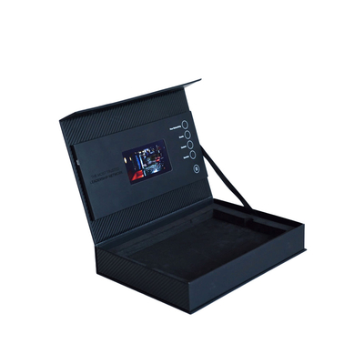 Scatola regalo video con schermo LCD da 4,3 pollici per confezioni regalo, memoria da 512 MB, ODM