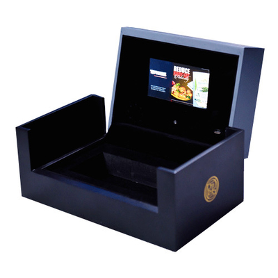 Memoria del nero 7inch 256MB del contenitore di regalo dello schermo LCD di presentazione video per il ricordo